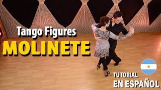 🇦🇷 Como hacer el quotMolinetequot en Tango Argentino [upl. by Aneerak]