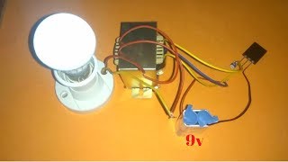 9v to 220V  how to make inverter circuit 9v to 220 volts [upl. by Lucretia]