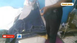 comment repasser un pantalon jeans 👖 et le plier [upl. by Aillij]