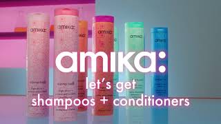 lets get clinically proven shampoo  conditioner duos  amika [upl. by Waldo701]