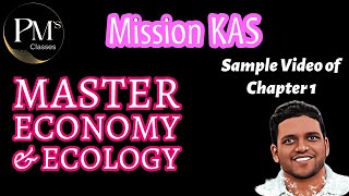 Chapter 1  Mission KAS  Master Economy amp Ecology with Ajitkumar PM Sample Video [upl. by Nettie]