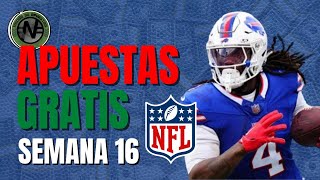 Pronósticos deportivos NFL semana 16 Apuestas y Picks NFL 2023 [upl. by Oicanata]