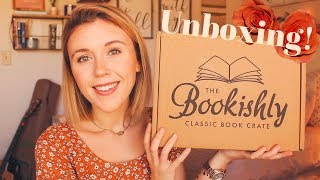 Bookishly Classic Book Crate March Unboxing [upl. by Scarrow16]