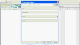 Tutorial Ganttproject  1° LEZ  Creare un progetto [upl. by Allemac616]