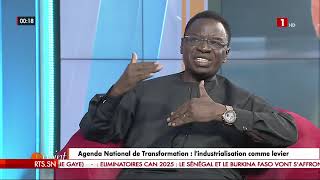 LE POINT  AGENDA NATIONAL DE TRANSFORMATION  LINDUSTRIALISATION COMME LEVIER – 13 NOVEMBRE 2024 [upl. by Anialed]