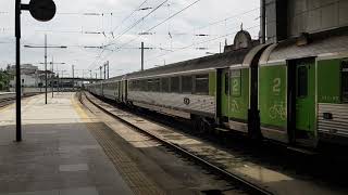 CP Class 5600  5605 arriving Braga Station on 120524 [upl. by Amandie111]