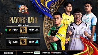 🔴 LIVE  MPL PH S14  FILIPINO  Playoffs Day 3 [upl. by Aroved]