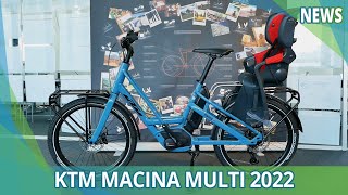 KTM Multi 2022  Elektrofahrrad24 NEWS [upl. by Malloch]