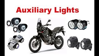 Motorcycle Auxiliary Adventure lights  Do we really need them [upl. by Sidoney]