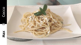 SPAGHETTI con RICOTTA ed ERBE AROMATICHE [upl. by Rebane245]