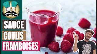 TUTO  faire un COULIS DE FRAMBOISES [upl. by Llennahc]