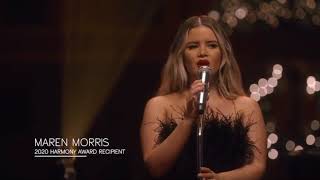 Maren Morris quotThe Bonesquot Nashville Symphonie Ball 2020 [upl. by Winny]