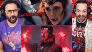 DOCTOR STRANGE 2 NEW FOOTAGE  NEW TRAILER REACTION Multiverse Of Madness Tv Spots  Marvel [upl. by Elysha]