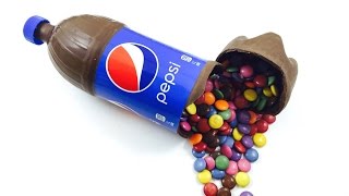 PEPSI CHOCOLATE BOTTLE with smarties Pepsi cake [upl. by Noffets516]