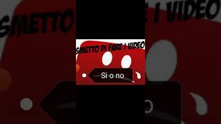 Smetto di fare video su YouTube si o no [upl. by Luoar]