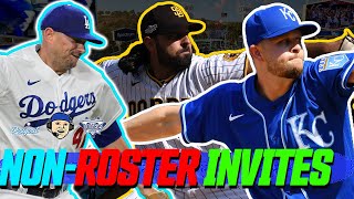 Dodgers NonRoster Invites LA Signs Nabill Crismatt Stephen Gonsalves Jesse Hahn Bullpen amp More [upl. by Cozza623]