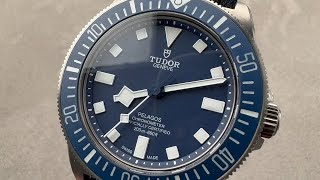 Tudor Pelagos FXD MN22 25707B21 Tudor Watch Review [upl. by Gareth556]