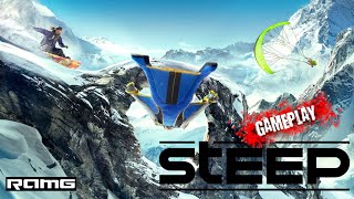 Steep  HD  60 FPS  Crazy Gameplays [upl. by Mamie]