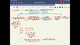 Conversions mol to g g to mol etc Video F24 [upl. by Ttehc]