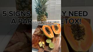 Parasite cleanse guthealth juicing healthydrinks juicecleanse shorts [upl. by Aleahc]