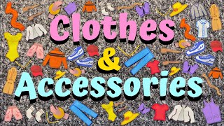 La ropa en inglés  Actividad  Clothes and accessories  Vocabulary  Valery English [upl. by Loring]