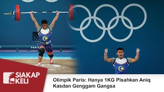 Olimpik Paris Hanya 1KG Pisahkan Aniq Kasdan Genggam Gangsa [upl. by Brott169]