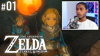 THIS IS INSANE  Zelda Tears of the Kingdom Episode 1 [upl. by Damales]