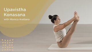 Upavistha Konasana with Monica Arellano [upl. by Assyral113]