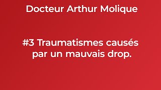 Apprendre à mieux courir  3 Traumatismes causés par un mauvais drop [upl. by Landmeier417]