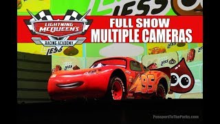 Lightning McQueens Racing Academy quotMULTI CAMERAquot FULL SHOW Opening Day Hollywood Studios [upl. by Smiley]