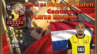 Donyell Malen PLAYER REVIEW Level 34 Centurions Malen FC 25 Ultimate Team [upl. by Appolonia]