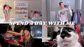 spend the day with me VLOG ☕ running errands sims 4 coffee and more [upl. by Caresa536]