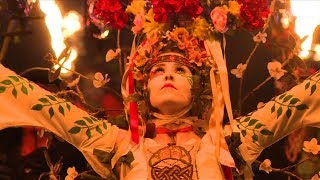 Celtic festival of Beltane heats up in Scotland [upl. by Malvia258]