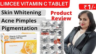 Limcee Vitamin C Benefits For Glowing Clear Spotless skin  Immunity Booster  Full Product Review [upl. by Lashondra202]