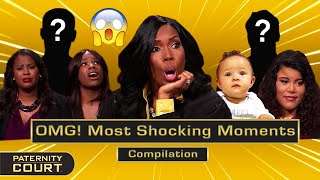 OMG Paternity Courts Most Shocking Moments Pt I Compilation  Paternity Court [upl. by Macnair]