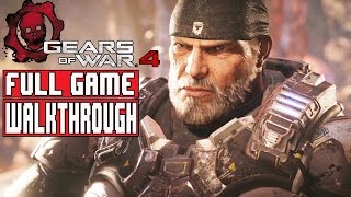 GEARS OF WAR 4 Full Game Walkthrough  No Commentary GearsofWar4 Full Game 2016 [upl. by Timmie]