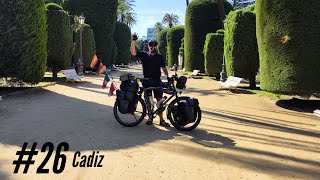 Fahrrad Weltreise 026  🇪🇸  Cadiz [upl. by Neeloj]