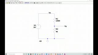 Simulating Voltage Division with LTspice [upl. by Seebeck297]