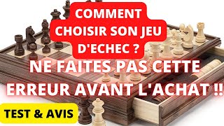 3 Conseils pour BIEN Choisir son Jeu déchecs échiquier  TOP 5 des Meilleur  TEST 2023 Débutant [upl. by Link]