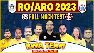 DAY42  UPPSC ROARO GK GS  RO ARO SCIENCE PYQ  RO ARO Practice Set  UPPSC RO ARO Mock Test [upl. by Imef]