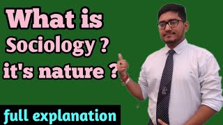 what is sociologynature of sociology ll definitions of sociology ll Sociology is science or art [upl. by Muhammad147]