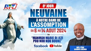 NEUVAINE A ND DE LASSOMPTION  SA MISERICORDE SETEND DAGE EN AGE Luc 150 081324  P BRUNO [upl. by Yehc]