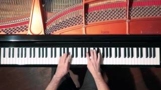 Bach 2 Part Invention No13  P Barton FEURICH Harmonic Pedal piano [upl. by Aryc]