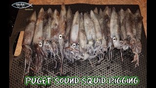 quotHow Toquot  Puget Sound Squid Rigging [upl. by Dannye]