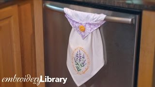 Embroidered Topsy Towel [upl. by Broeker]