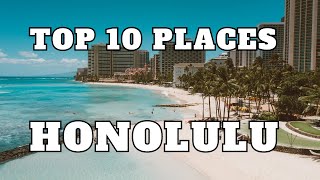 Honolulu Travel Guide  Top 10 Best places to visit in Honolulu 2023  Things to do in Honolulu [upl. by Slaohcin]