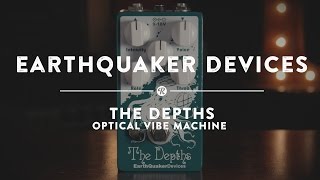 EarthQuaker Devices The Depths Optical Vibe Machine  Reverb Demo Video [upl. by Naihs]