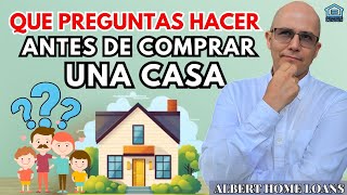 Preguntas antes de comprar una casa [upl. by Eninnaj]