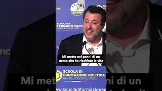 quotLA LEGA VUOLE CANDIDARE VANNACCI 3 2 1 INDAGATOquot SARCASMO DI SALVINI news shorts [upl. by Neelear642]