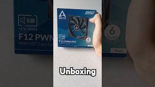 Arctic F12 PWM PST Case Fan Unboxing unboxing shorts [upl. by Sosthina]